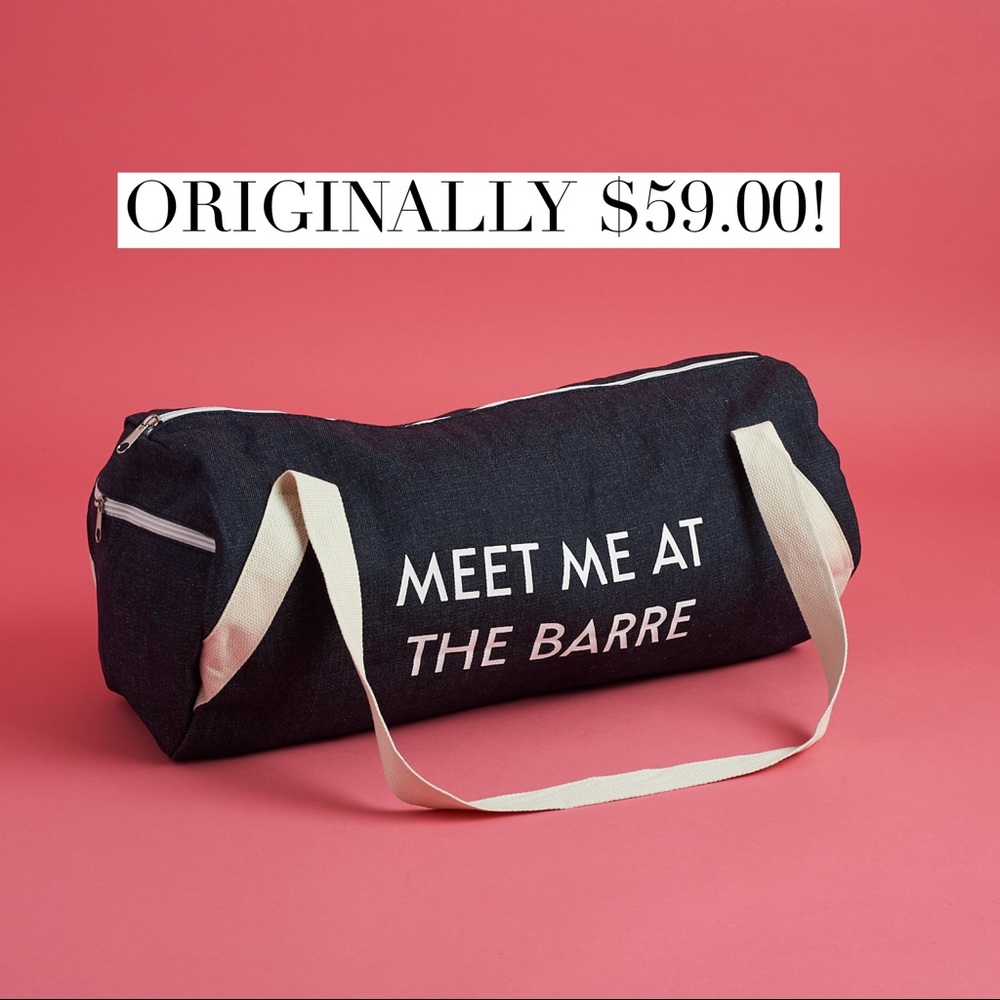 BRAND NEW Private party gym bag DUFFLE